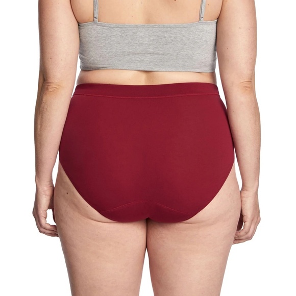 THINX Period Underwear Panty Super Absorbency Hi-Waist Rhubarb Colour NIP - Picture 3 of 10
